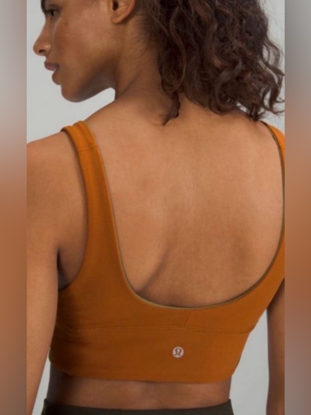 Lululemon Align Reversible Bra Orange/Green